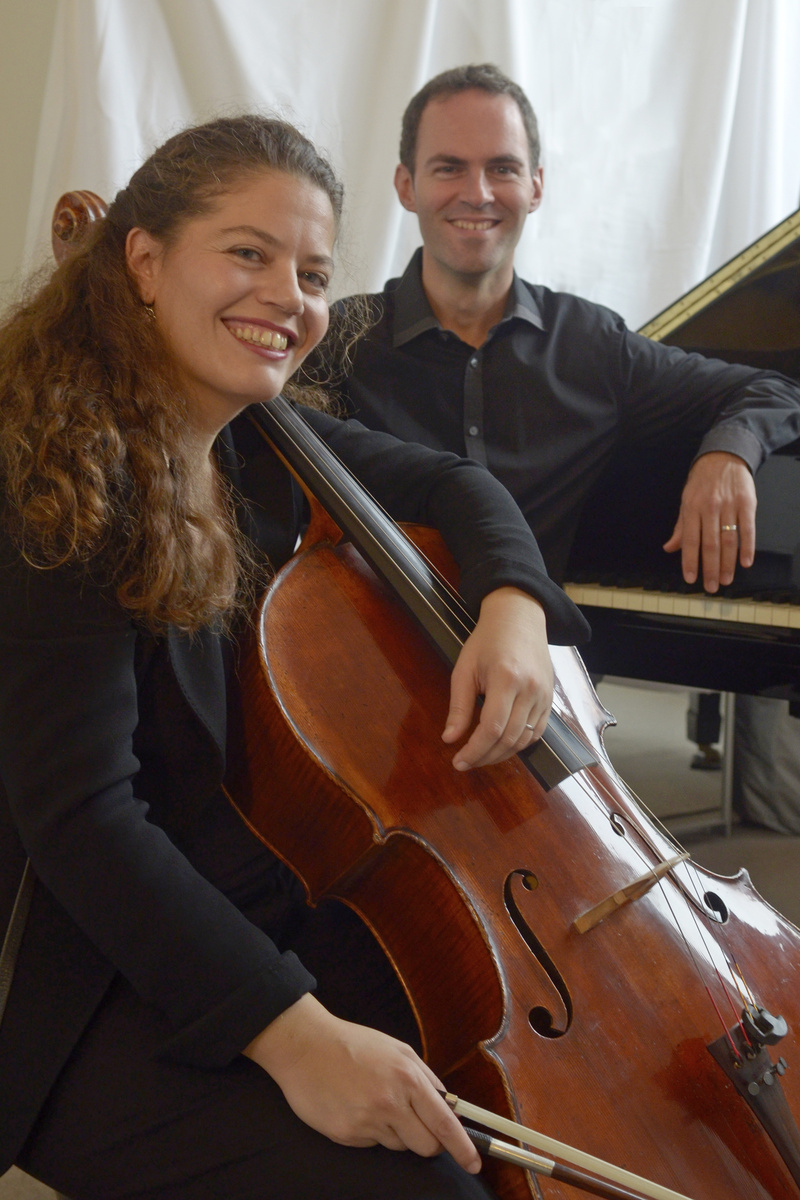 Photo de Sarah Iancu, violoncelliste et David Bismuth, pianiste