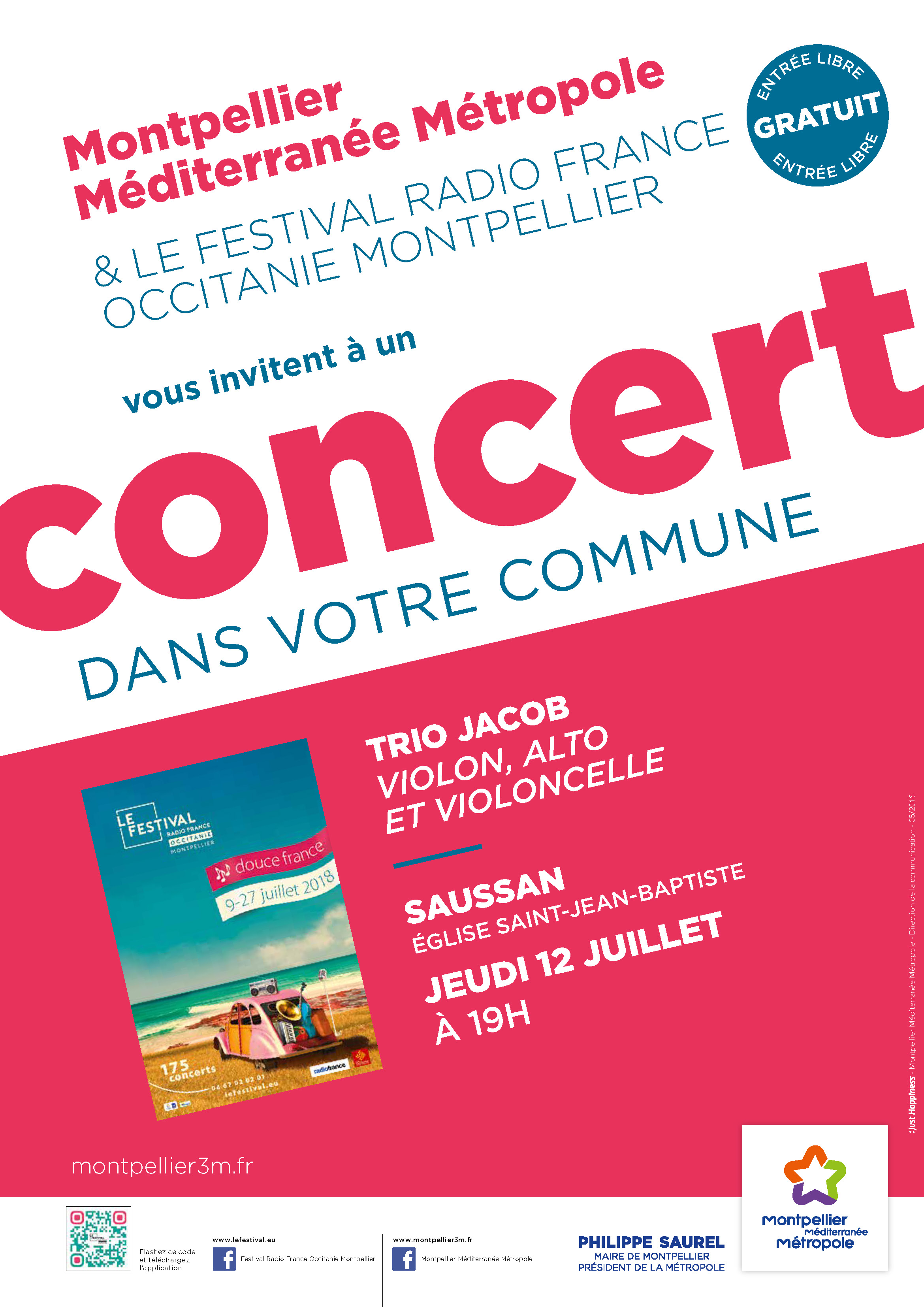 Festival Radio France Occitanie Montpellier | TRIO JACOB