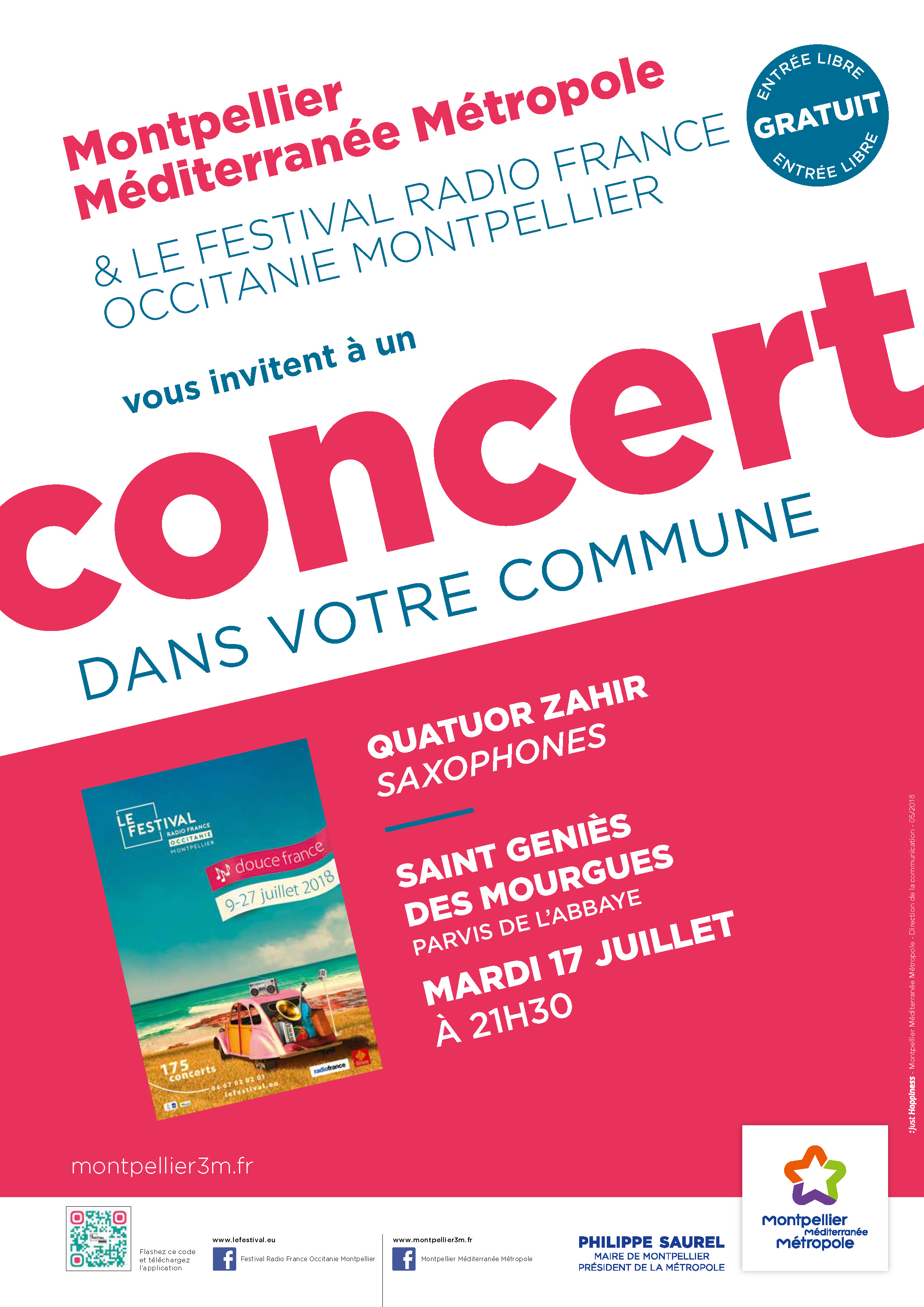 Festival Radio France Occitanie Montpellier | QUATUOR ZAHIR