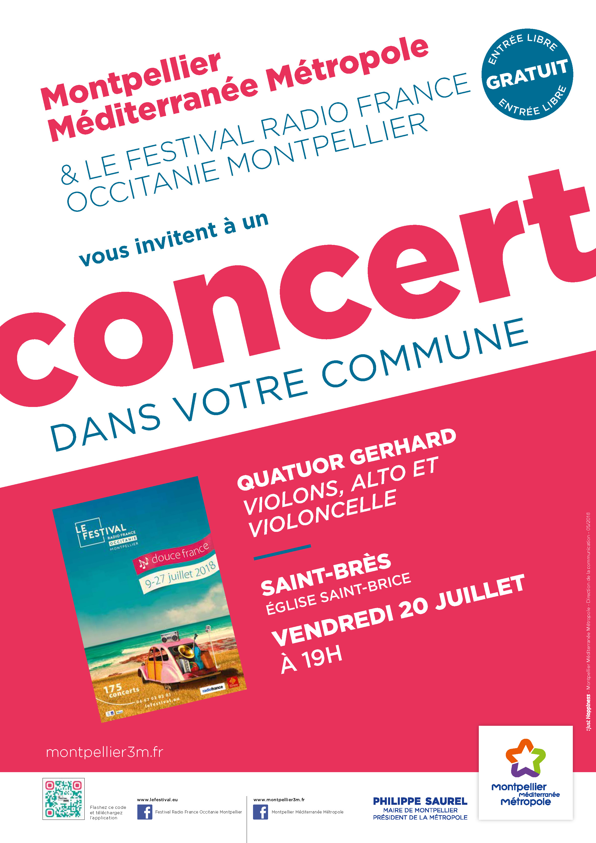 Festival Radio France Occitanie Montpellier | QUATUOR GERHARD