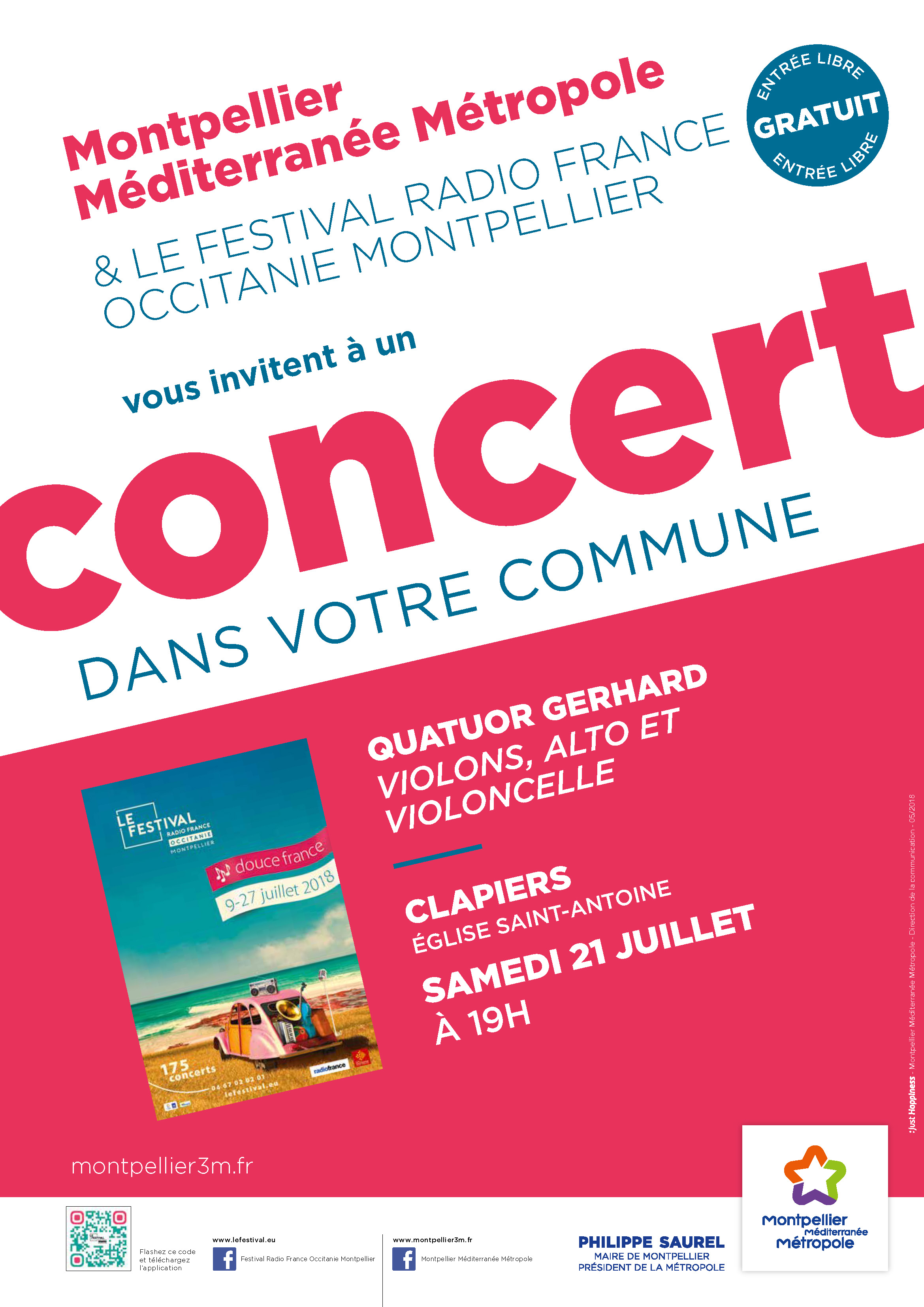 Festival Radio France Occitanie Montpellier | QUATUOR GERHARD