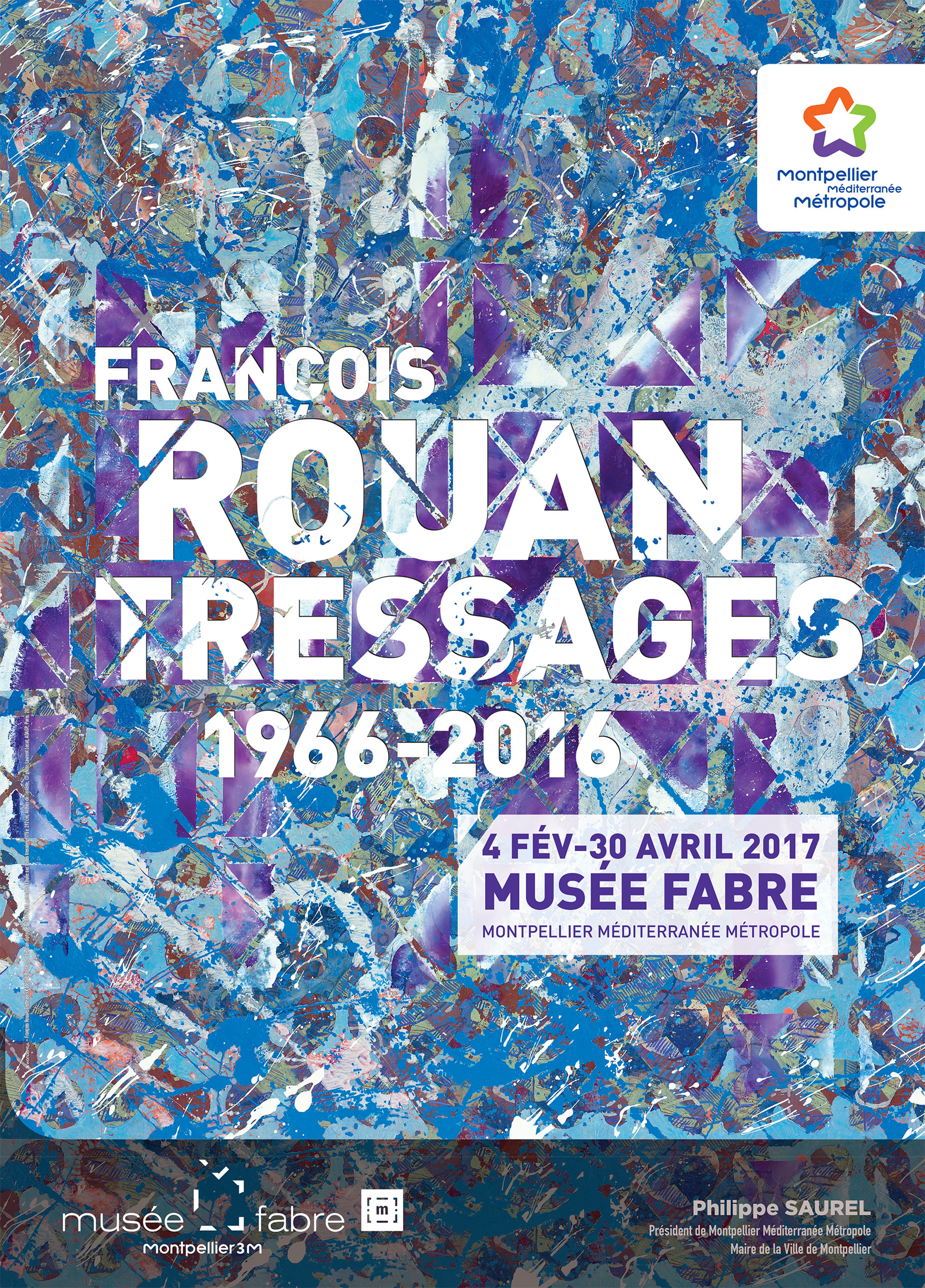 François Rouan, Tressages 1966-2016