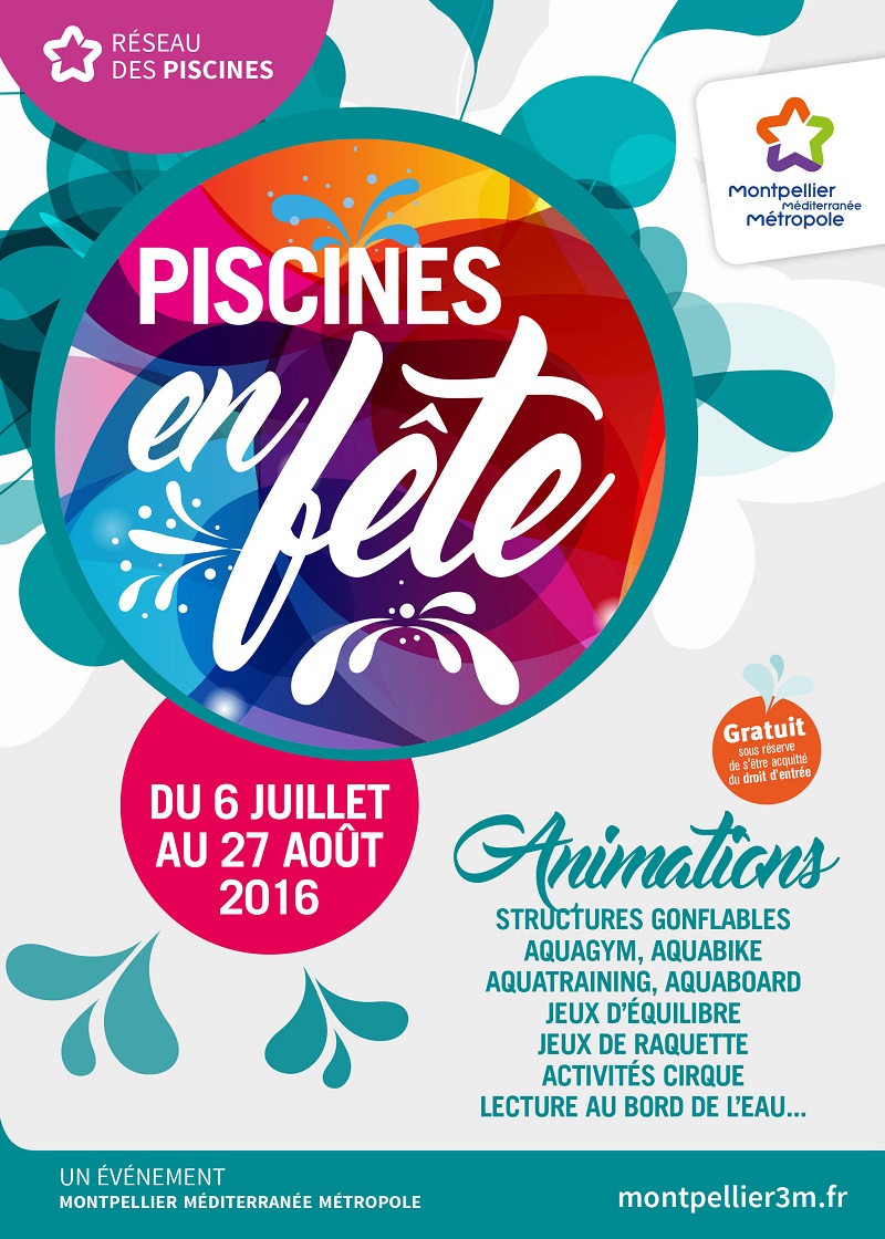 piscines en fête