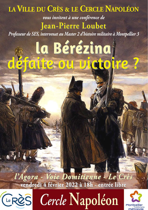 Affiche Conférence La Bérézina