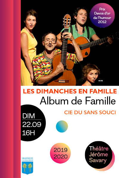 Affifche de la pièce "Album de Famille"
