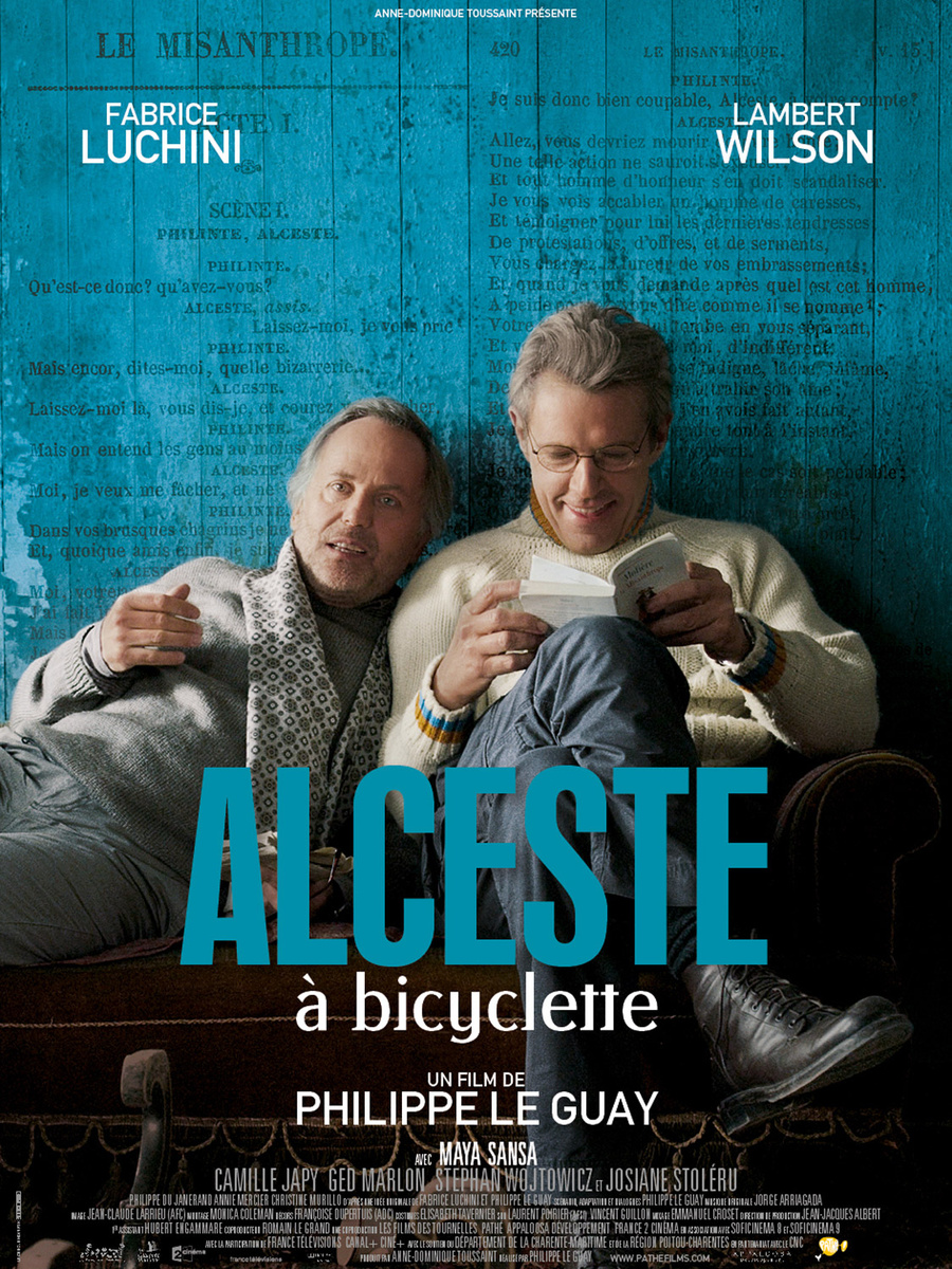 Affiche Alceste à byciclette