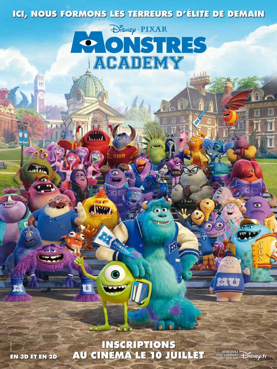 Affiche Monstre academy