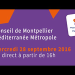 Embedded thumbnail for Conseil de Métropole du mercredi 28 Septembre 2016 