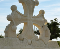 Restinclières - La Croix d’Oc du rond-point à l'entrée de Restinclières
