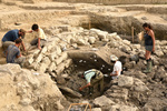 Chantier des fouilles Lattara