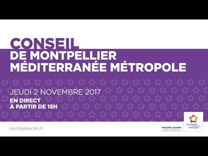 Embedded thumbnail for Conseil de Métropole 2 novembre 2017