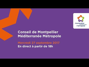 Embedded thumbnail for Conseil de Métropole 27 septembre 2017