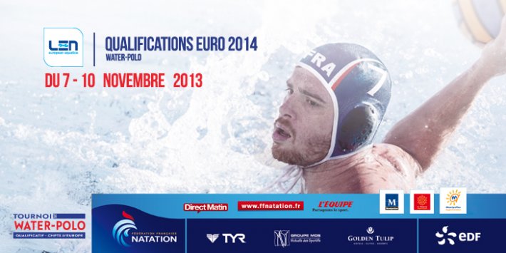 Suivez pendant 4 jours l'Equipe de France de waterpolo à Montpellier pour le dernier tournoi qualificatif au Championnat d'Europe 2014 !