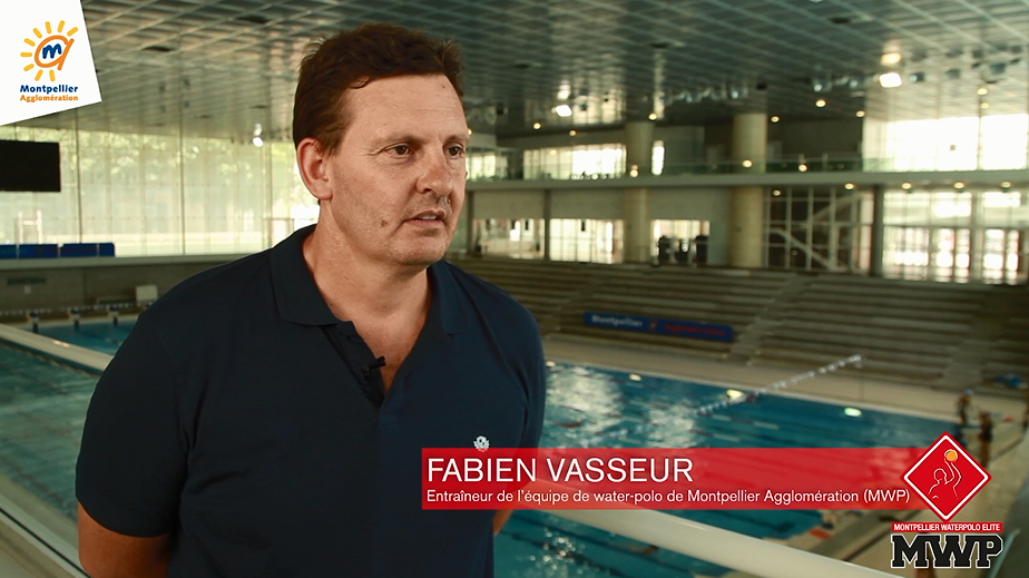 Interview avec Fabien Vasseur, entraîneur du Montpellier Water-Polo (MWP)