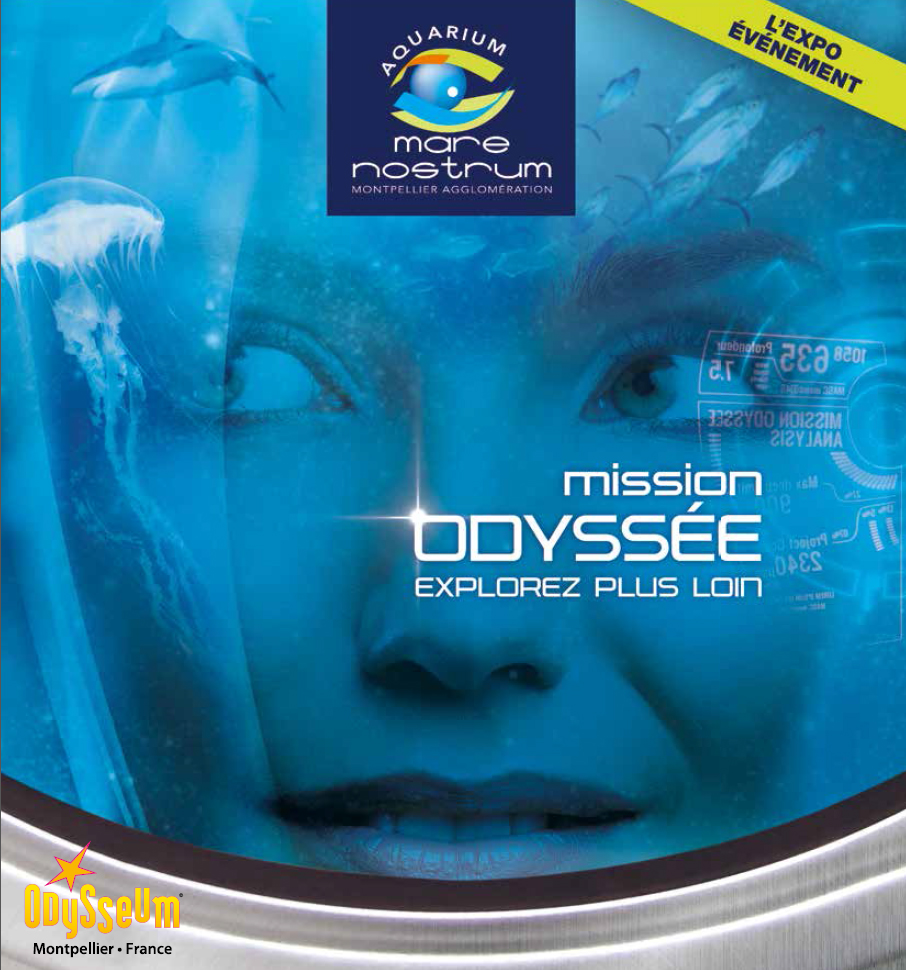 Nouvelle exposition « Mission Odyssée » à l'Aquarium Mare Nostrum !