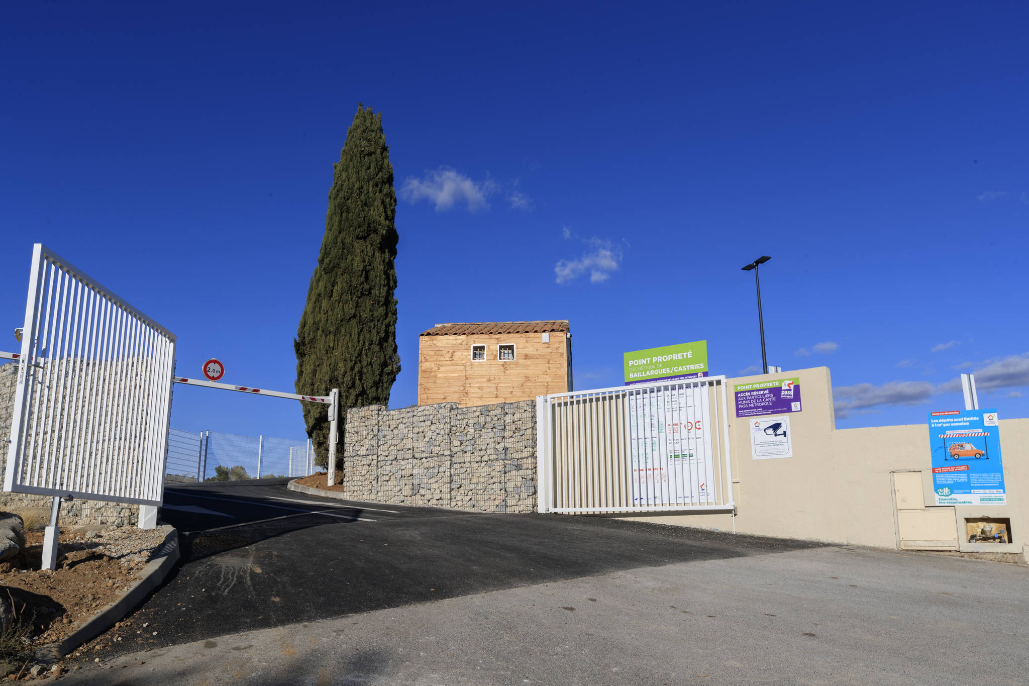 La decheterie de Baillargues Castrie renovee en 2018