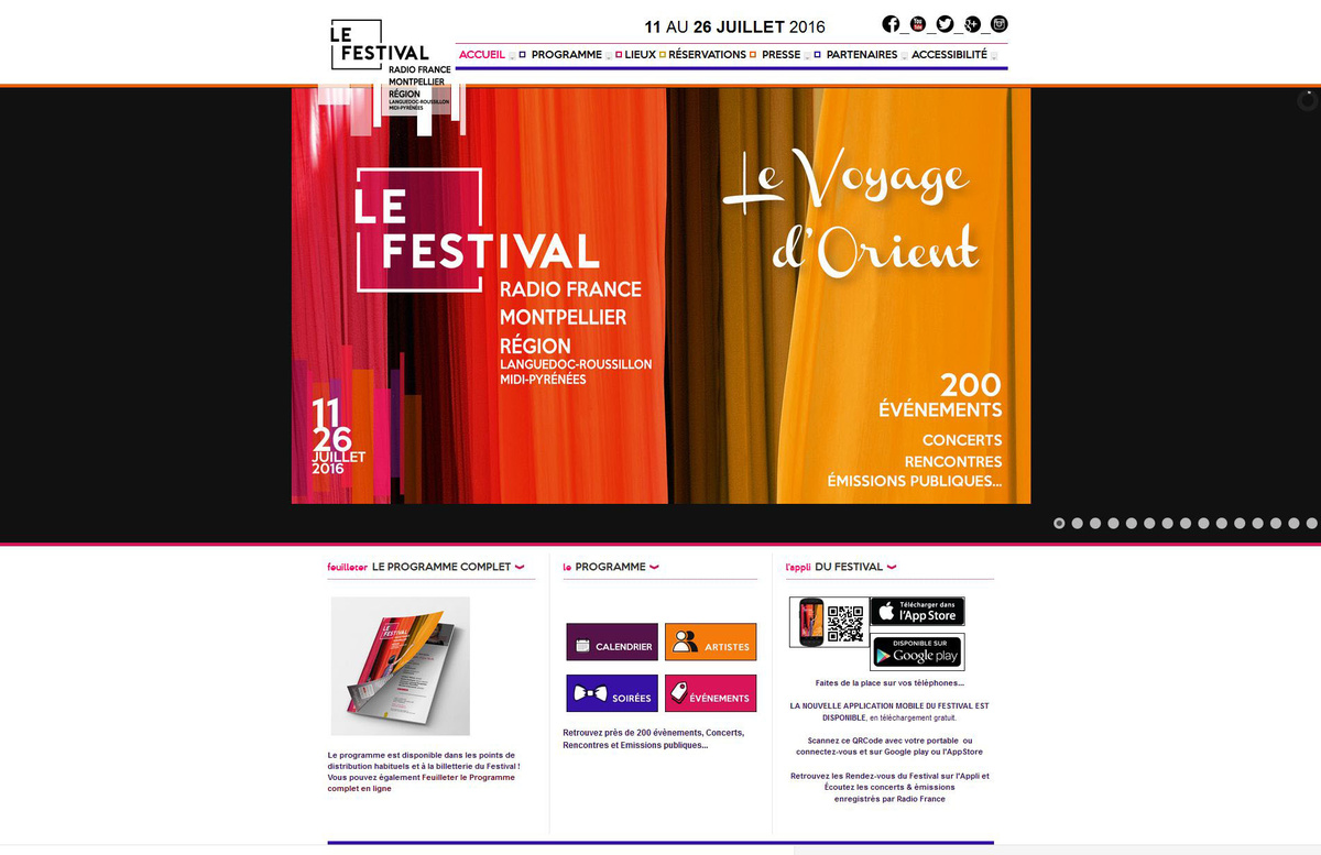 Festival Radio France Montpellier 2016